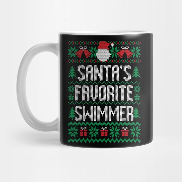 Santa's Favorite Swimmer by Saulene